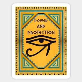 Power and Protection Sticker